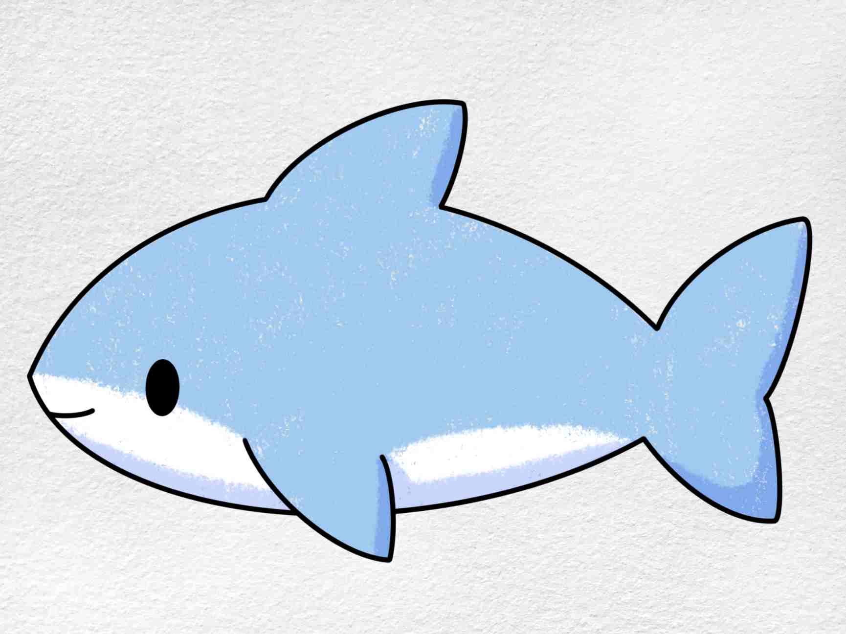 Cute Shark Drawings