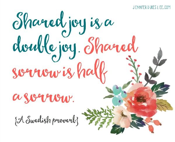 The concept of joy is shared goes beyond just emotional exchange. Research has shown that happiness is contagious.