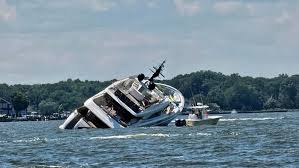 capsized yacht annapolis