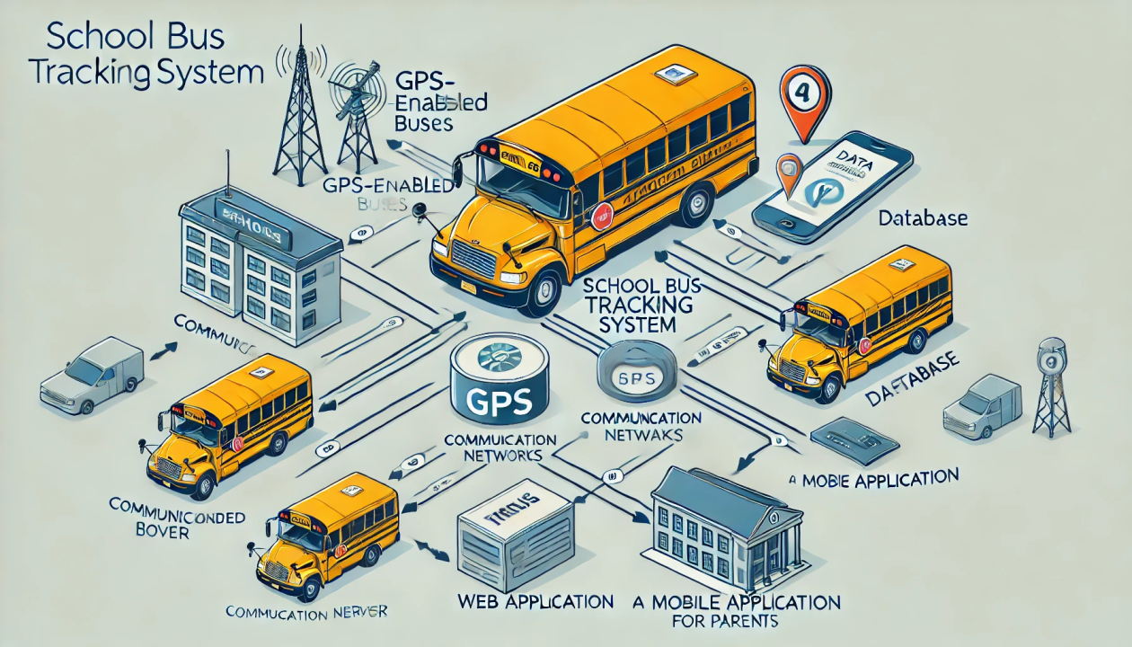 School Bus Tracker System Architecture